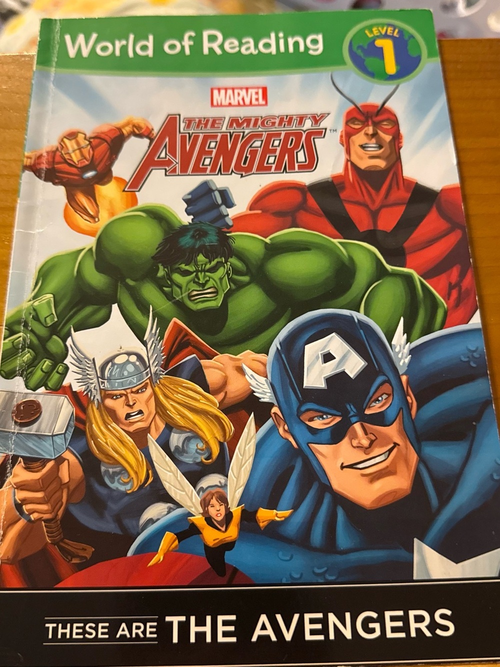 Marvel These are the Avengers World of Reading Level 1 Children’s Book